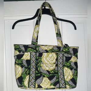 Vera Bradley La Neon Rose Print Shoulder Bag